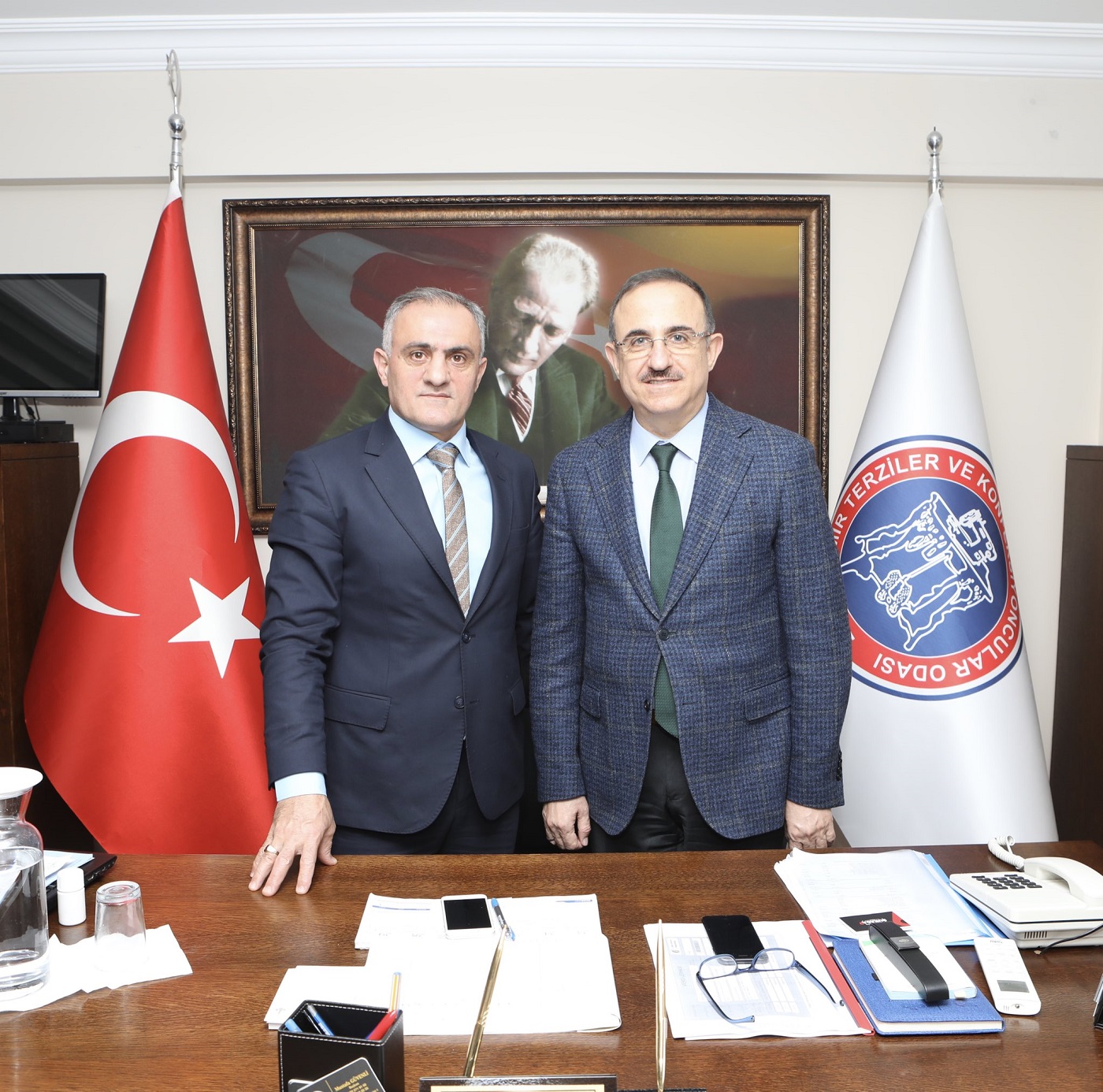 Başkan Sürekli’den göreve gelen oda başkanlarına ziyaret